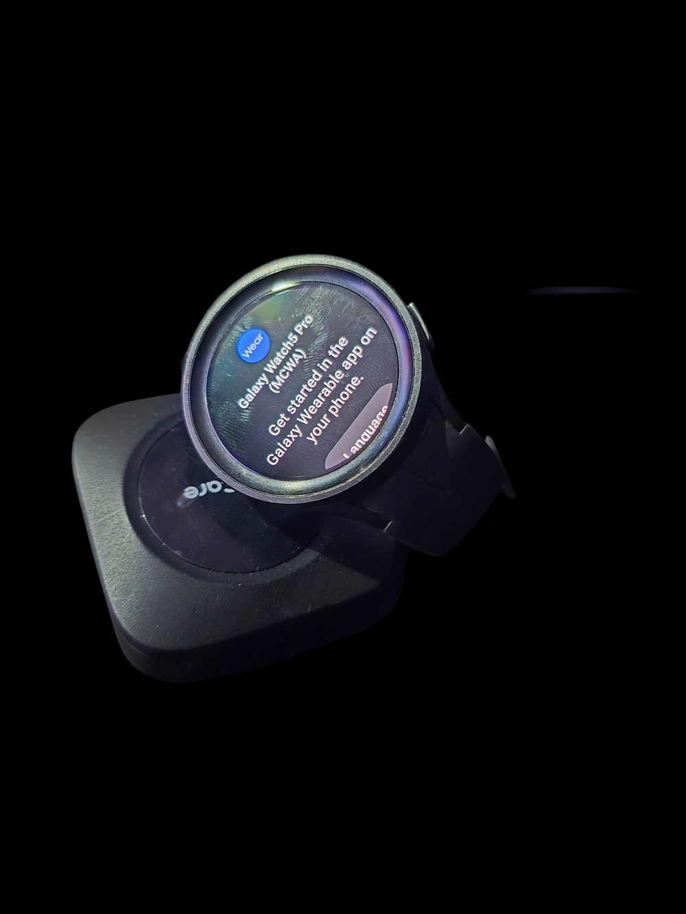 Samsung Galaxy Watch (Black) with Round AMOLED Display